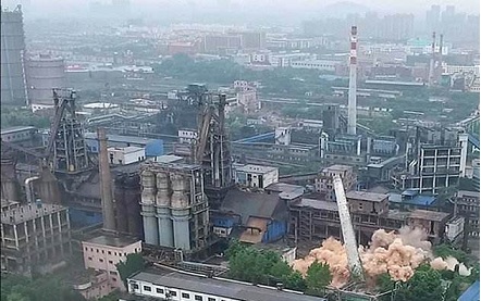 保定廢棄煙囪爆破拆除方案