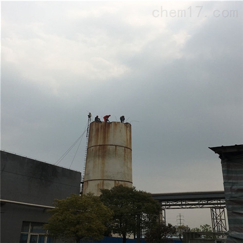 高平煙囪拆除施工技術(shù)及安全檢測防護要求