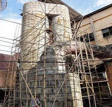 長沙麻石脫硫塔拆除施工工藝