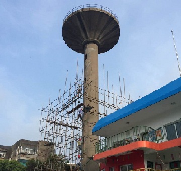 羅定水塔拆除施工-人工拆除水塔措施