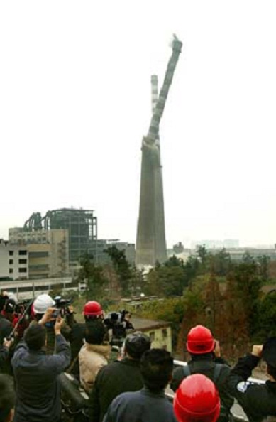 長沙煙囪拆除 煙囪爆破拆除