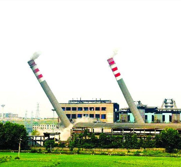 長沙高空拆除-煙囪拆除新聞