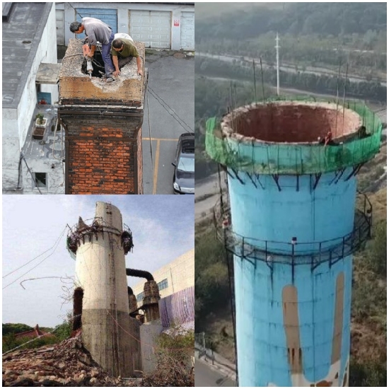 拆除煙囪公司：技術(shù)雄厚，施工案例豐富