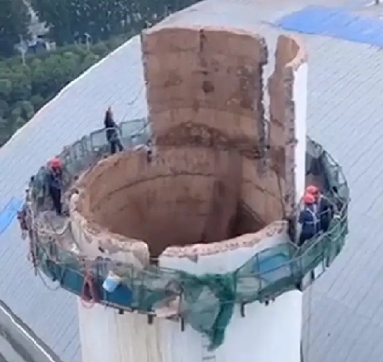 岳陽(yáng)煙囪拆除公司專業(yè)與安全的雙重保障