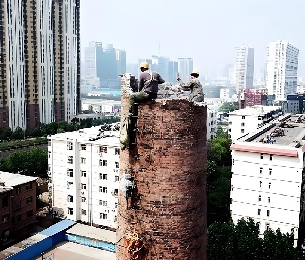 江蘇煙囪拆除：環(huán)保先行，守護我們的藍天